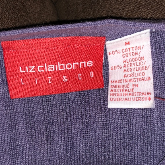Liz Claiborne ribbed sweater - Picture 3 of 3